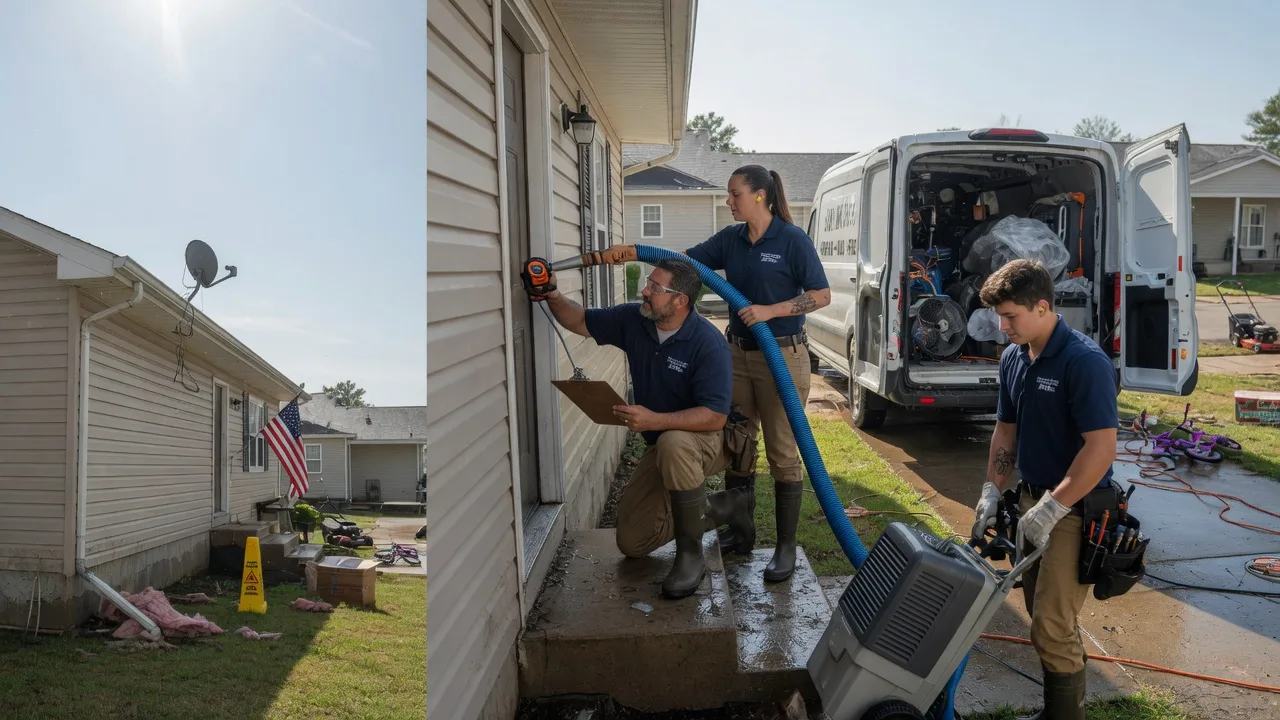 Ceiling Water Damage Restoration in Bloomburg, TX near me